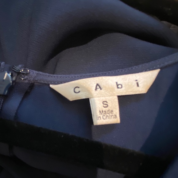 Cabi french navy jumpsuit - Picture 3 of 6